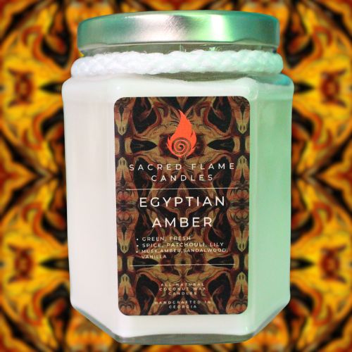 Egyptian Amber Candle