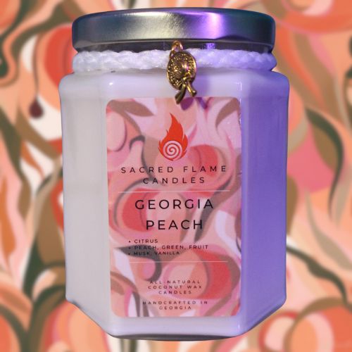 Georgia Peach Candle